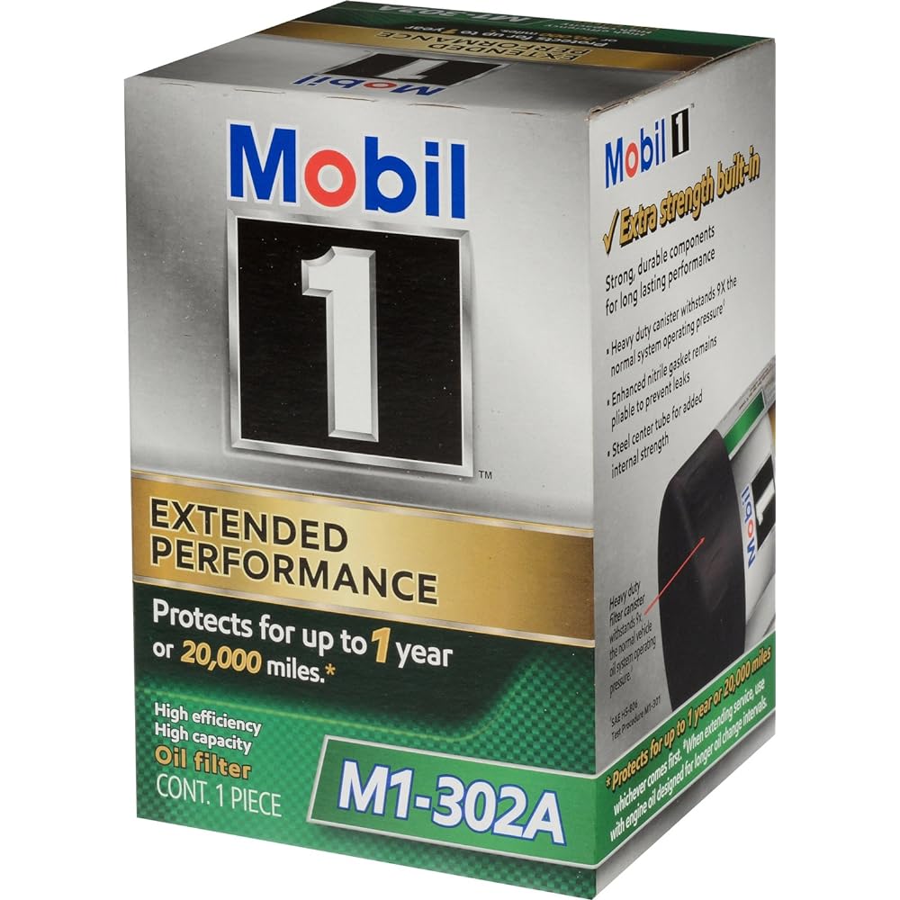 Mobil 1 M1-302A Extended Performance Oil Filter 1 Pack