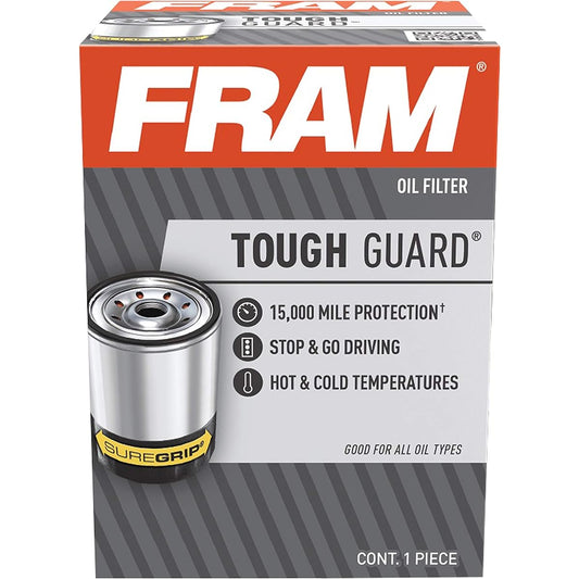 FRAM TOUGH GUARD TG30-1 15K Mile Changed interval Passenger Spin-on Oil Filter