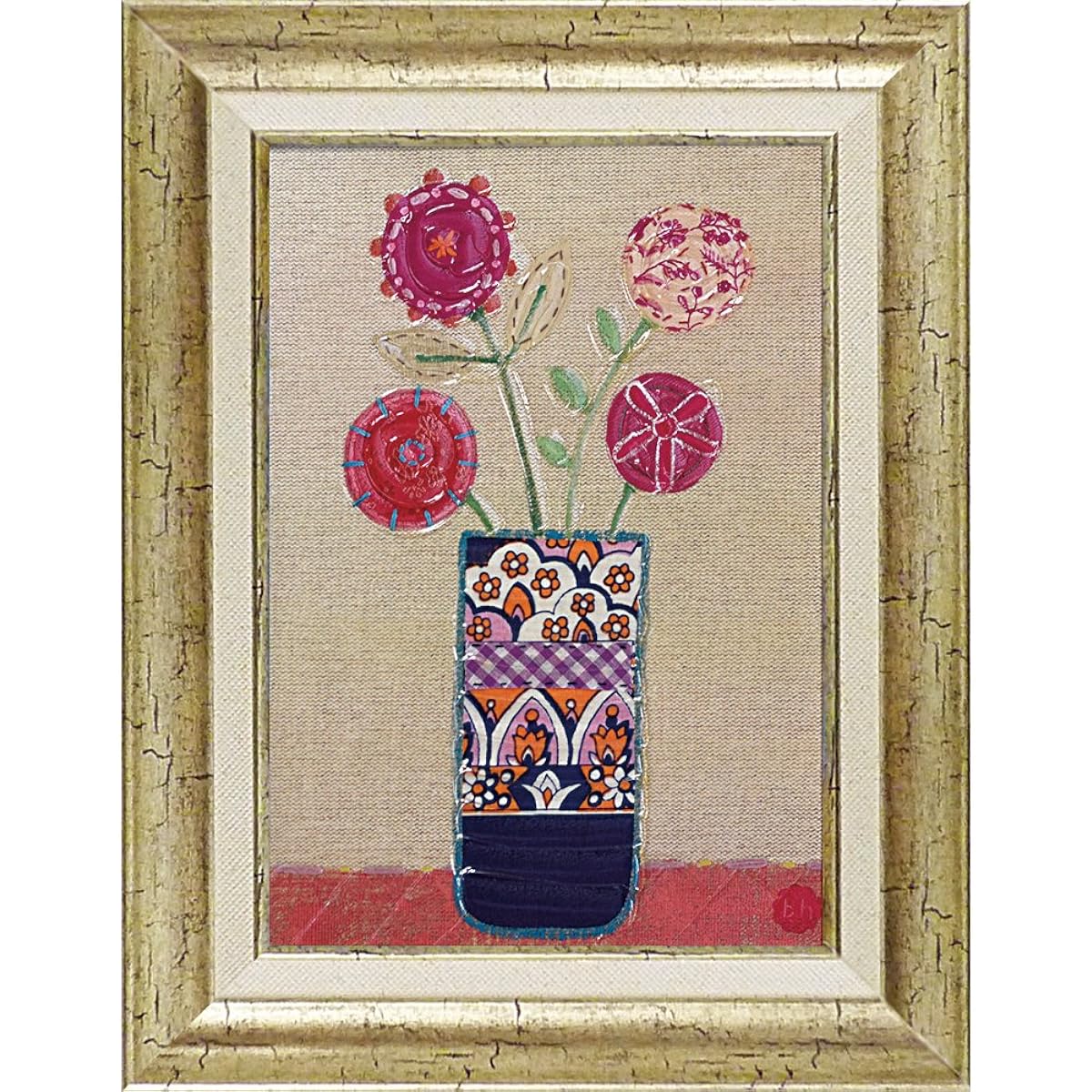 U-Power Art Frame/Plants/Flowers Multicolor W31.5×H40.5cm
