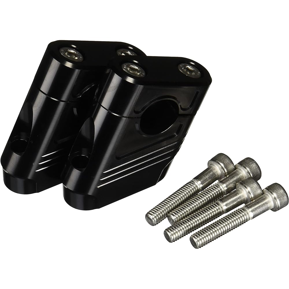 POSH Motorcycle Supplies Muscle Position Bracket ZEPHYR400/750/1100 Black 031152-06