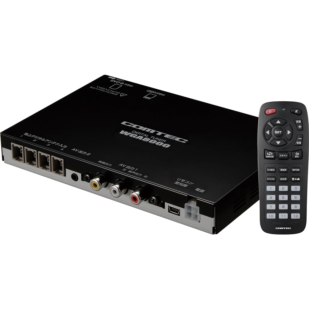 COMTEC (Comtech) In-vehicle terrestrial digital tuner WGA8000