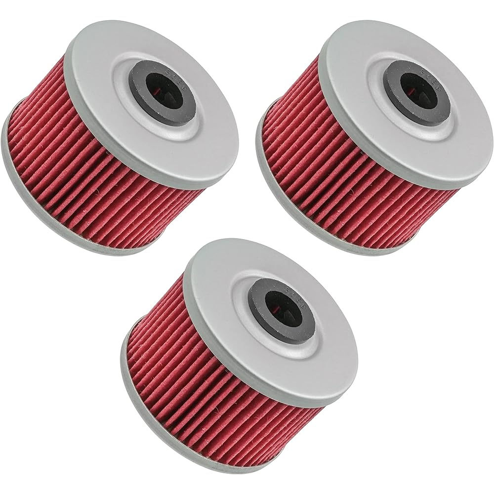 Caltric Oil Filter 3 Pack Honda XR650L XR-650L XR650R XR 650R XR 650R 1993-2018