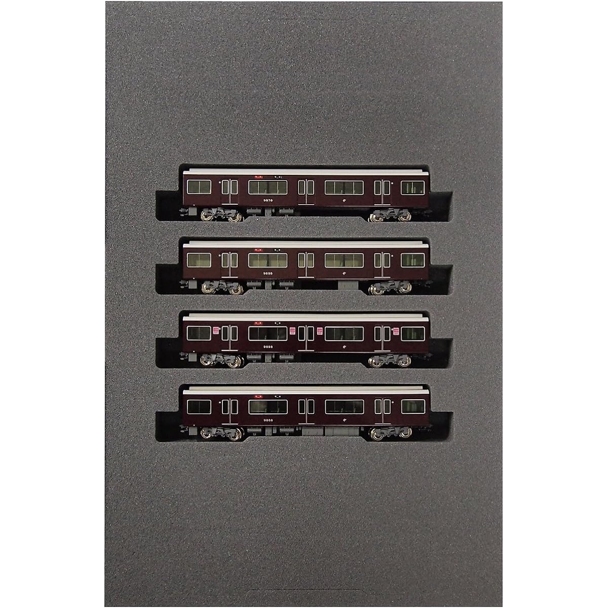 KATO N Gauge Hankyu Railway 9300 Series Additional 4-Car Set 10-1279 Railway Model Train