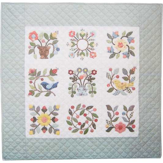 [Akemi Shibata's Patchwork Kit] Baltimore Tapestry 2 Finished work size 71cm X 71cm T-013