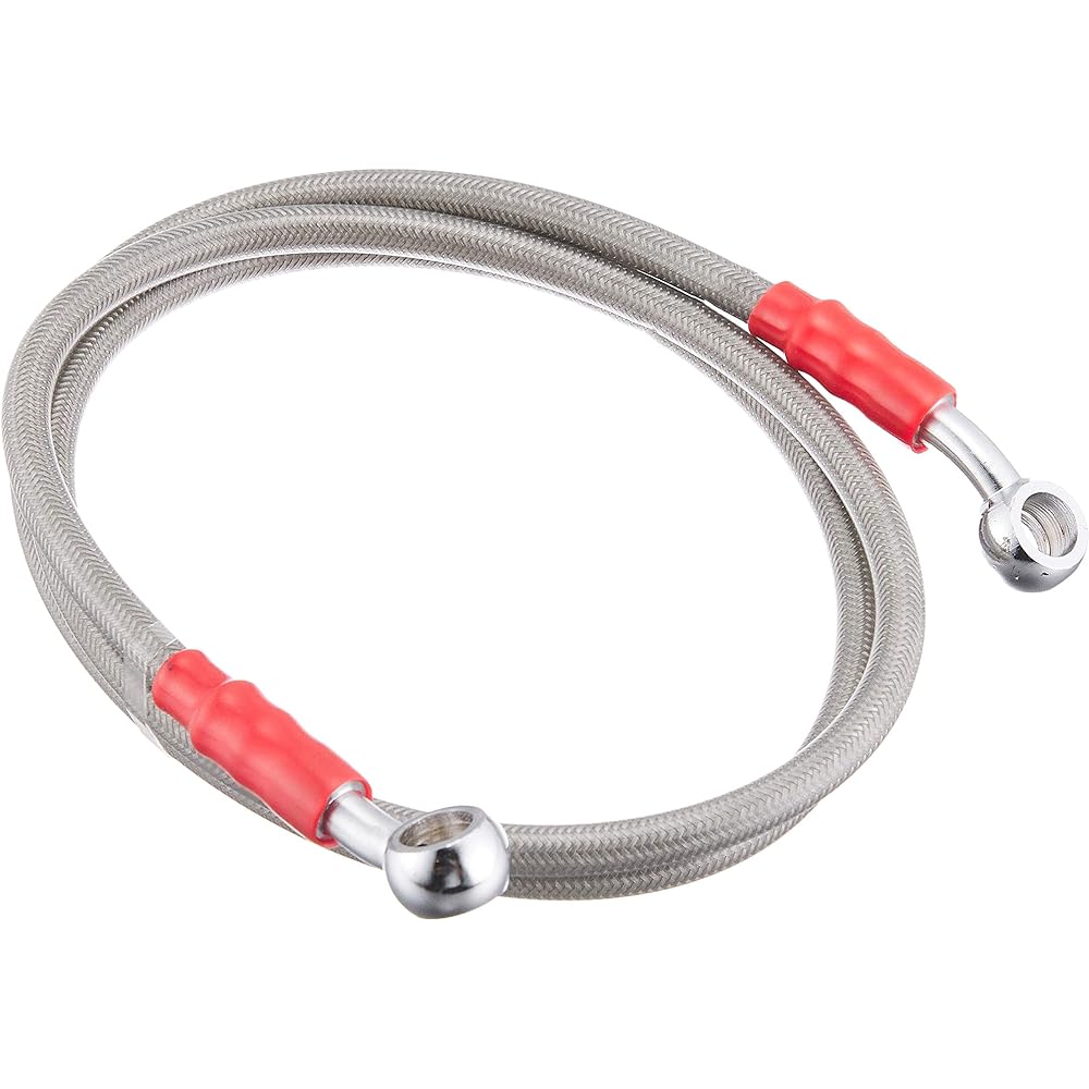 RinParts Stainless Steel Brake Hose for Zoomer Compatible with Normal Handle 1104260
