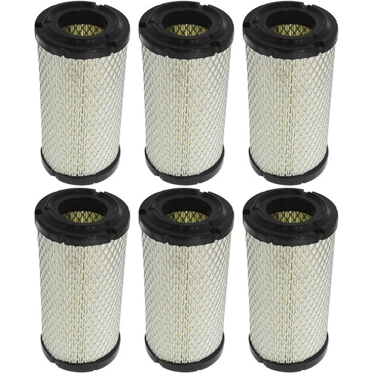 MUNIRATER replacement air filter 6 pieces Pack Kubota BX Series RTV500 RTV900 KTV900 D662 D782 D782 D902