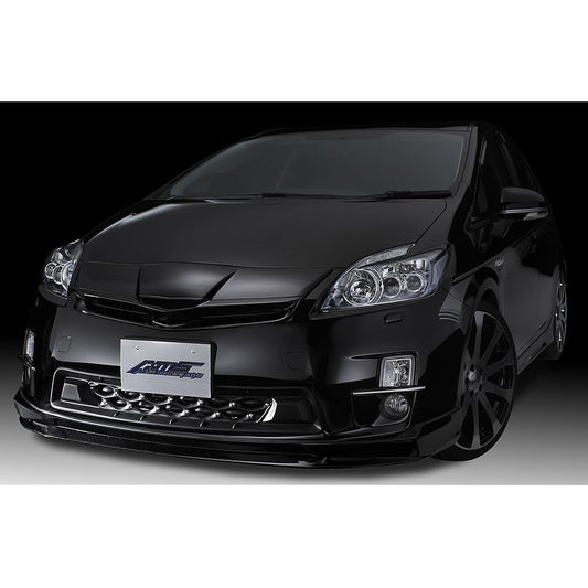 AMS [Improved fuel efficiency] ZVW30 Prius early model smart eco grill body & mounting mount set (matte black/LED separate)