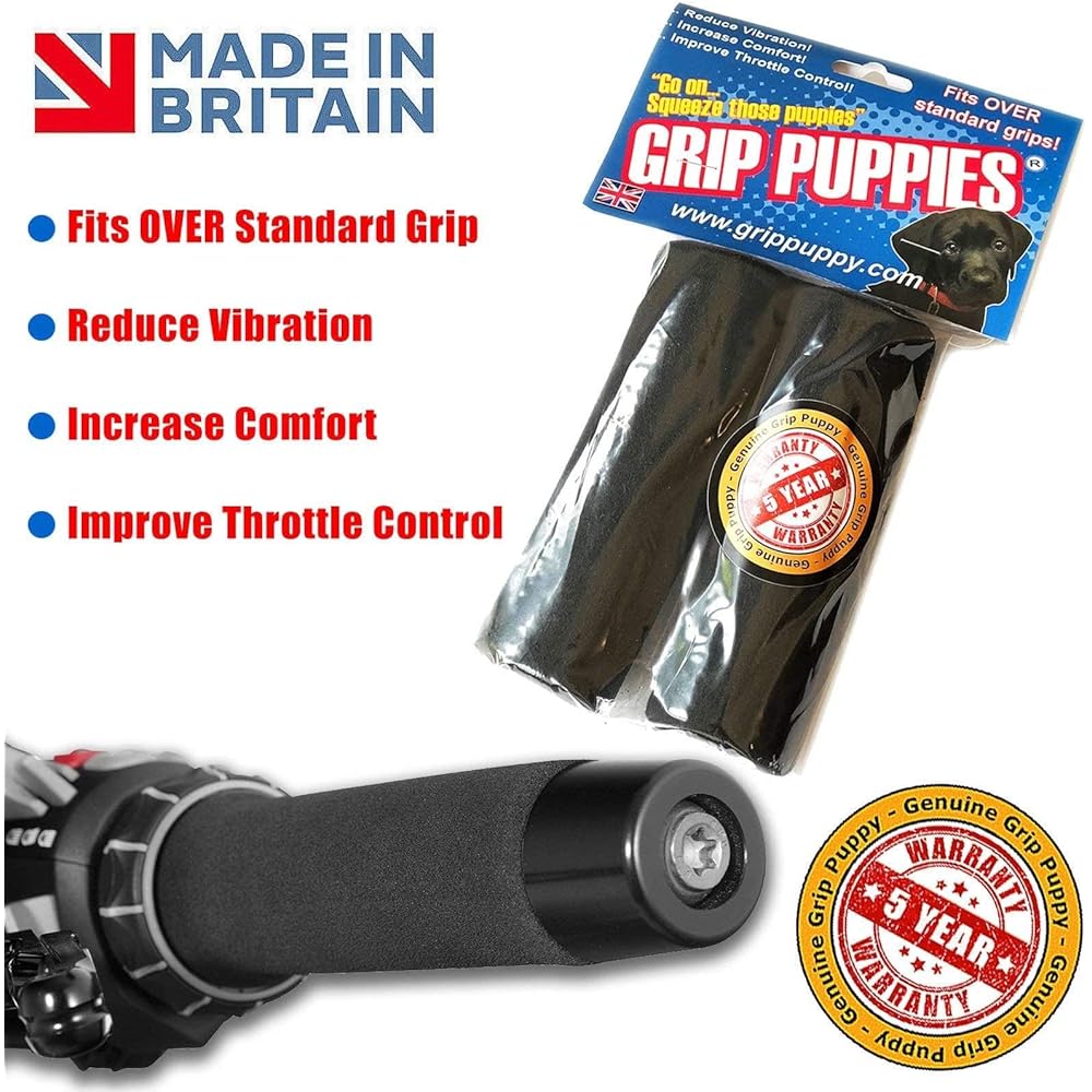 sportouring Handlebar Grip Puppies Foam Grips