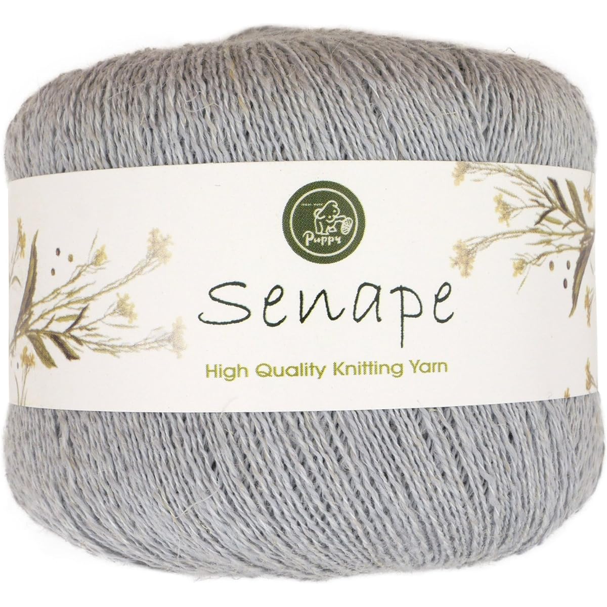 Puppy Senape Yarn Fine 682 Gray 25g Approx. 180m 10 Ball Set 10000222