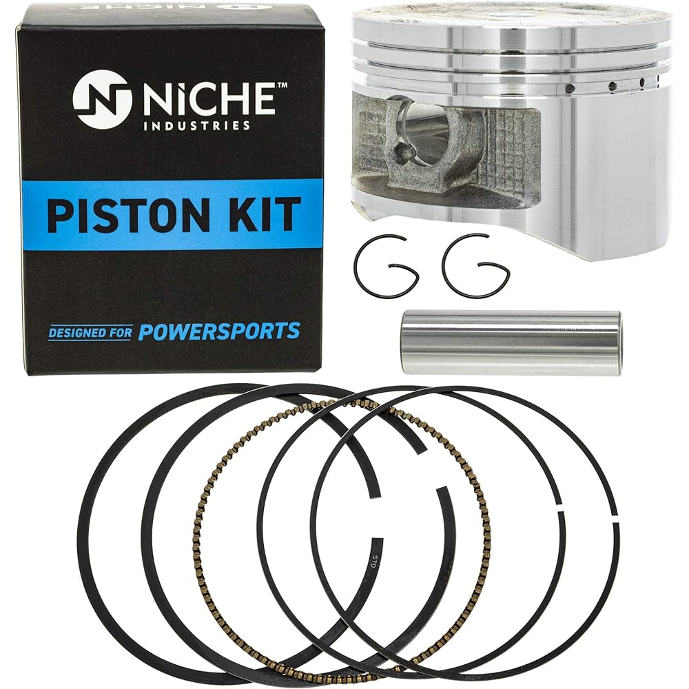 NICHE Cylinder Piston Gokket Kit 2001-2020 Honda Recon TRX250 SPORTRAX TRX250EX