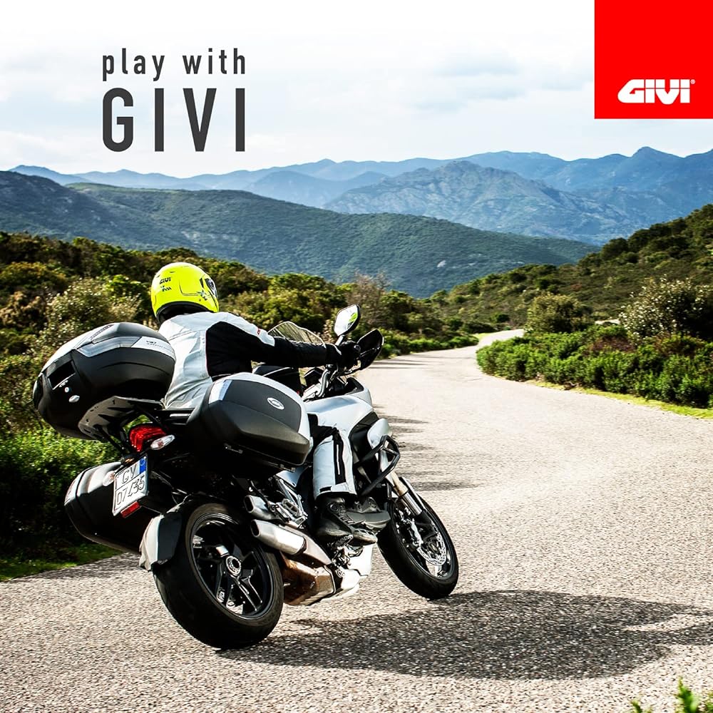 GIVI Motorcycle Side Case 22L each E22N Left and Right Set 90668