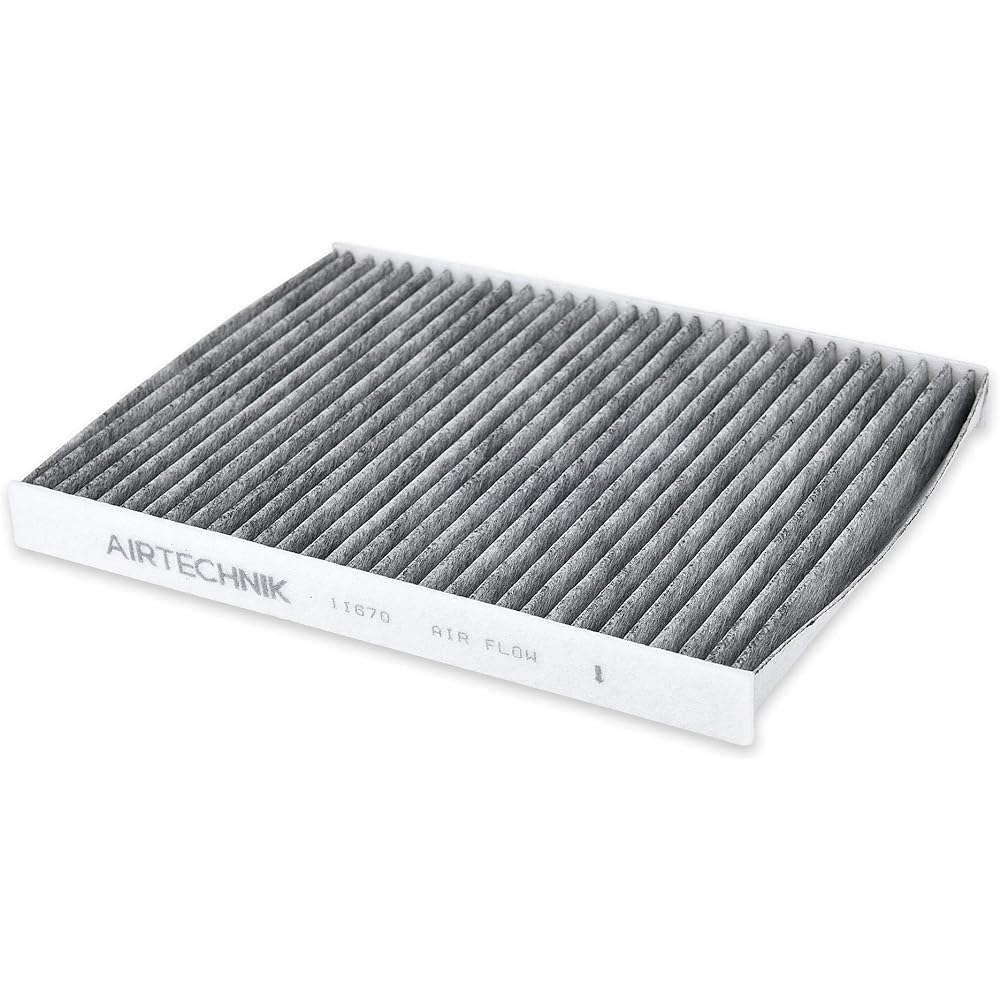 AirTechNik CF11670 Cabin Air Filter with Activated Charcoal | Ford Ecosport 2018-2022 FIESTA 2011-2019 -BE8Z-19N619-A