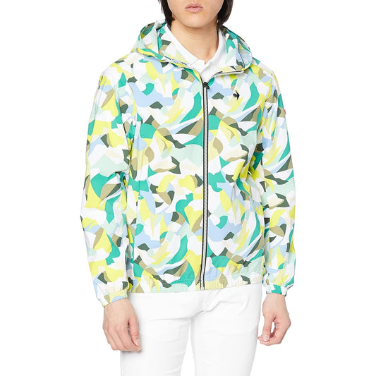 [Le Coq Sportif] Men's Blouson Water Repellent Windproof Stretch Lufform All-over Pattern Golf QGMVJK01