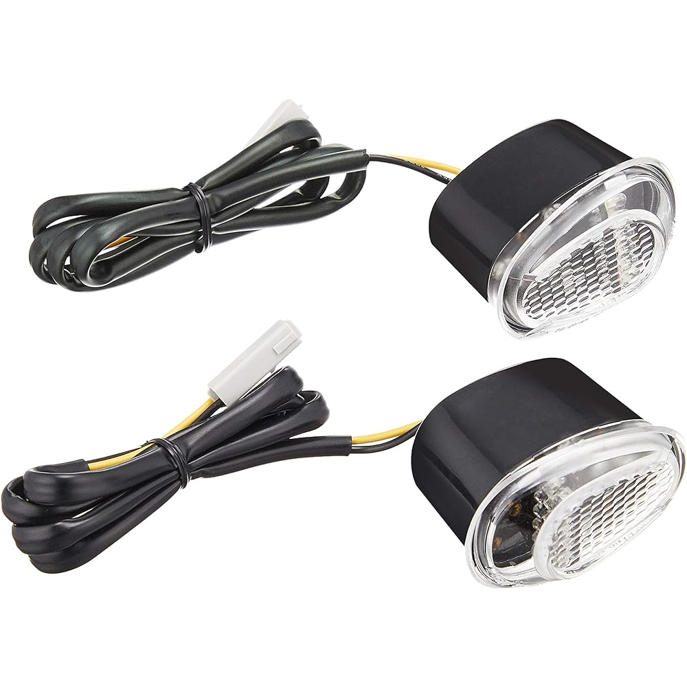 Kijima 219-3032 LED Turn Signal Light Kit, Clear, for Ninja 250R