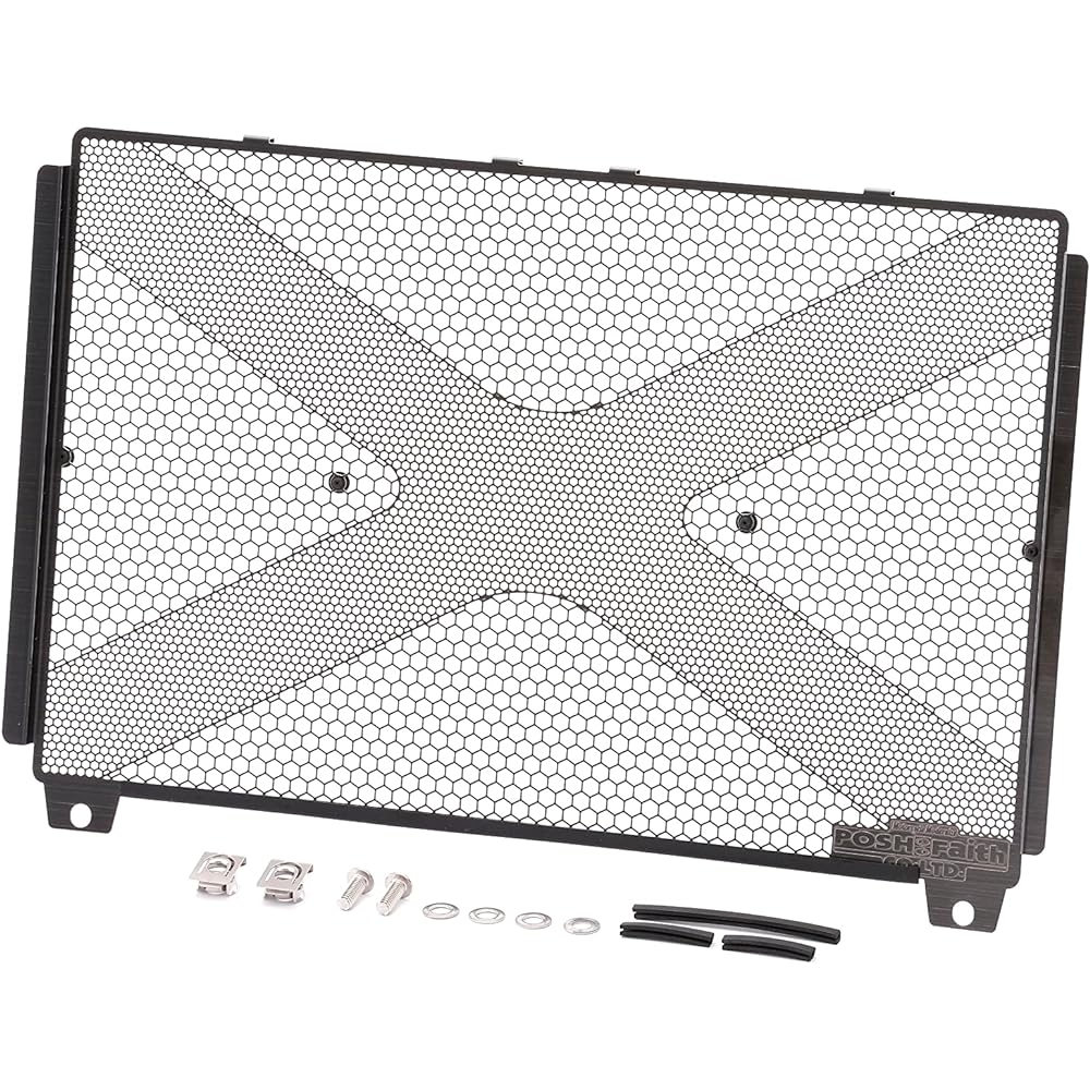 POSH Motorcycle Supplies Radiator Core Guard Z900RS/CAFE (18-23) Black 132115-06
