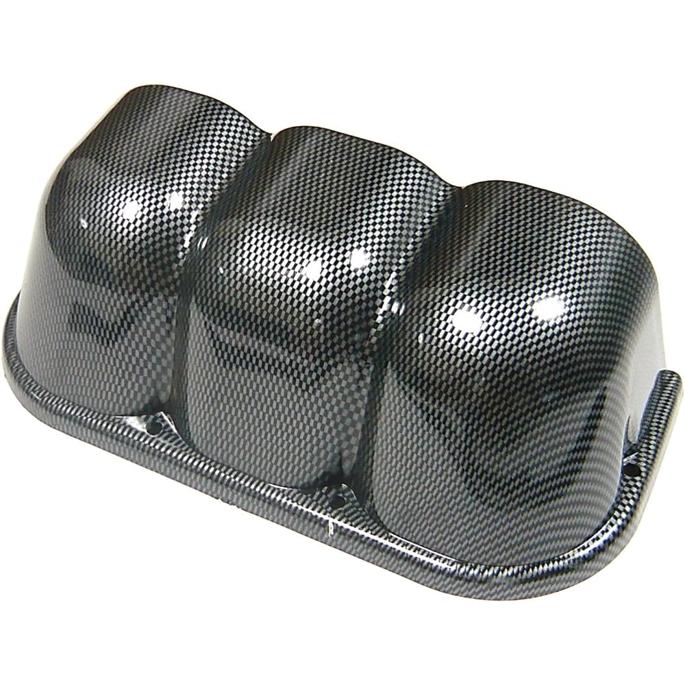 Customize 52? 3-Gang Meter Hood for 2-Inch Meter Carbon Tone Meter Holder