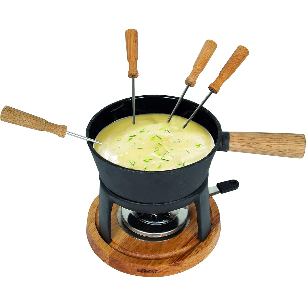 BOSKA Fondue Set for 6 People Pro 853523 Black