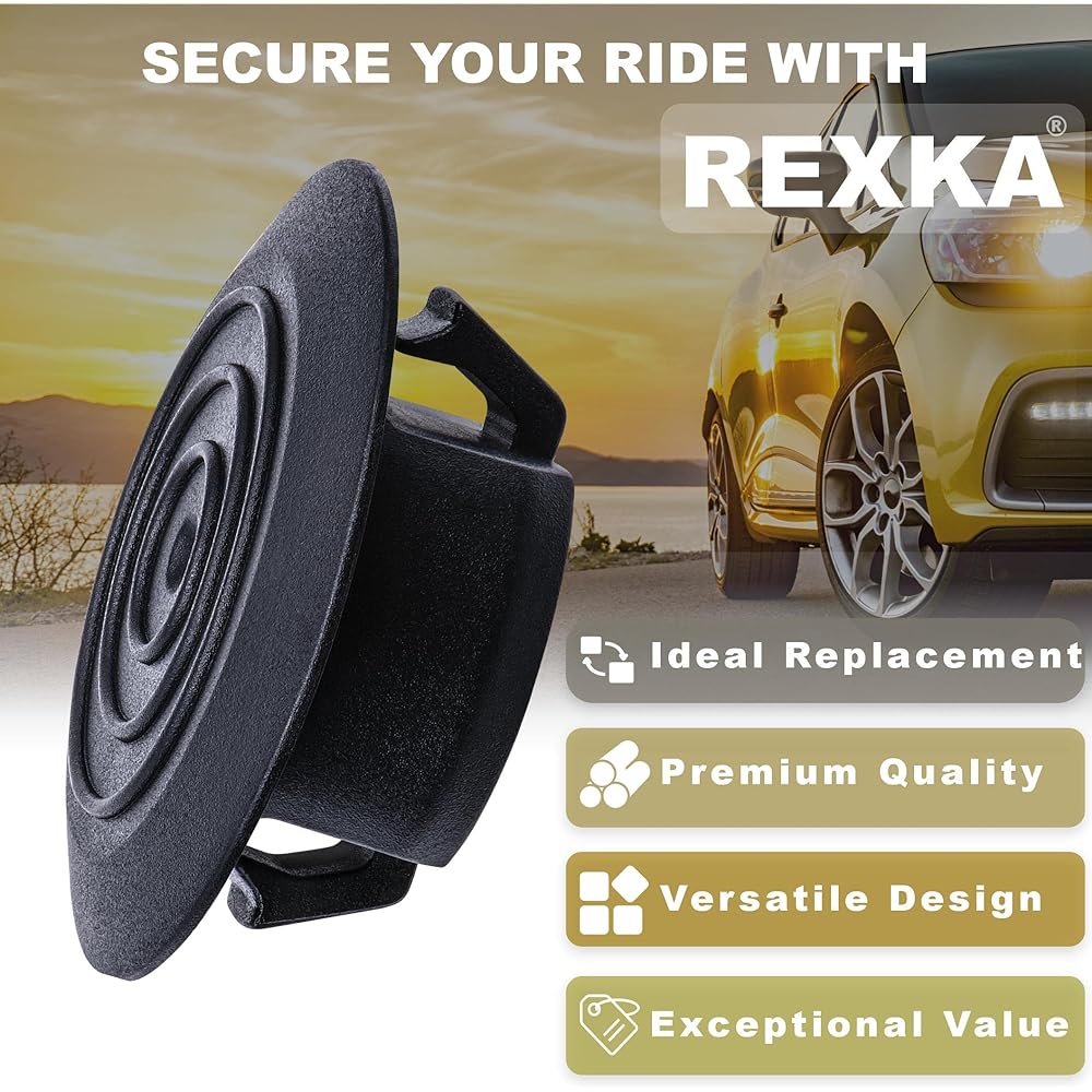 REXKA Locker Panel Molding Retainer Clip GM 88970495 For TOYOTA 76924-52021 (30 packs)