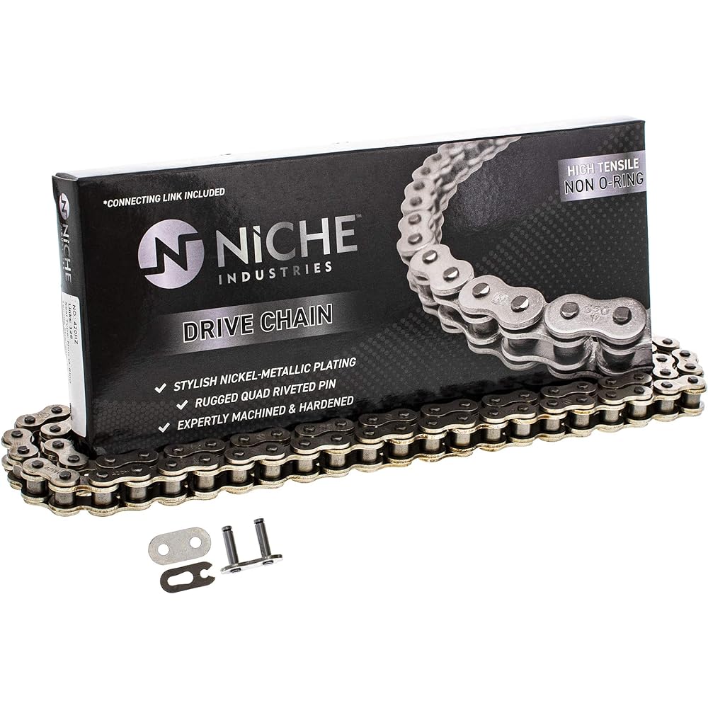 NICHE 420 drive chain 104 Link Standard Non O -ring Connection Master Link
