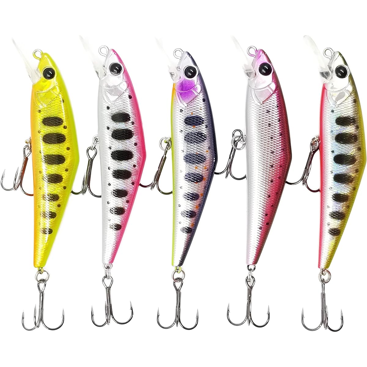 85S 14.7g [TSURINOYA] Heavy Sinking D Minnow 85mm Fixed Center of Gravity Large Trout Sakura Trout Contact Lure Mountain Stream Minnow DW99