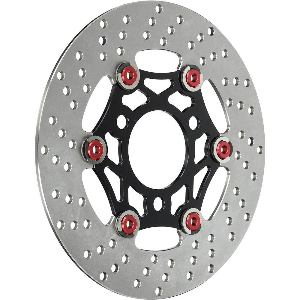 KITACO Floating Disc Rotor Black/Red NSF100, NSR50/NSR80 MONKEY 500-1418700