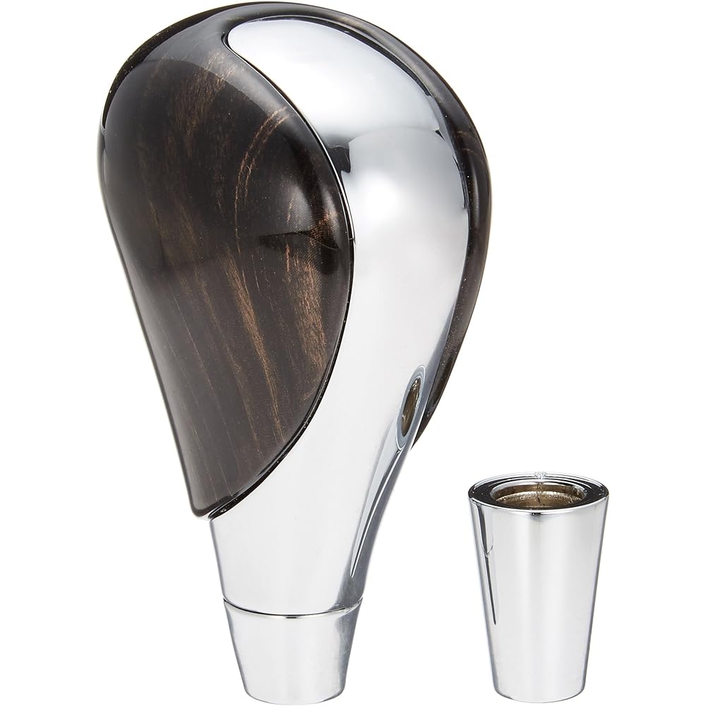 SilkBlaze Shift Knob/Plated 200 Hiace/Piano BK SB-LSK-004