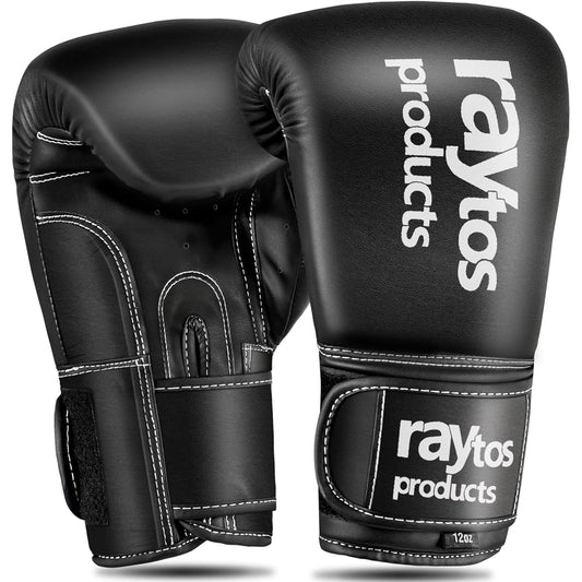 Raytos Boxing Gloves 6oz 8oz 10oz 12oz 14oz Breathable Kickboxing Training Gloves Punching Gloves Mixed Martial Arts Gloves Sandbag Karate Mitts Stress Relief Lack of Exercise Children Unisex