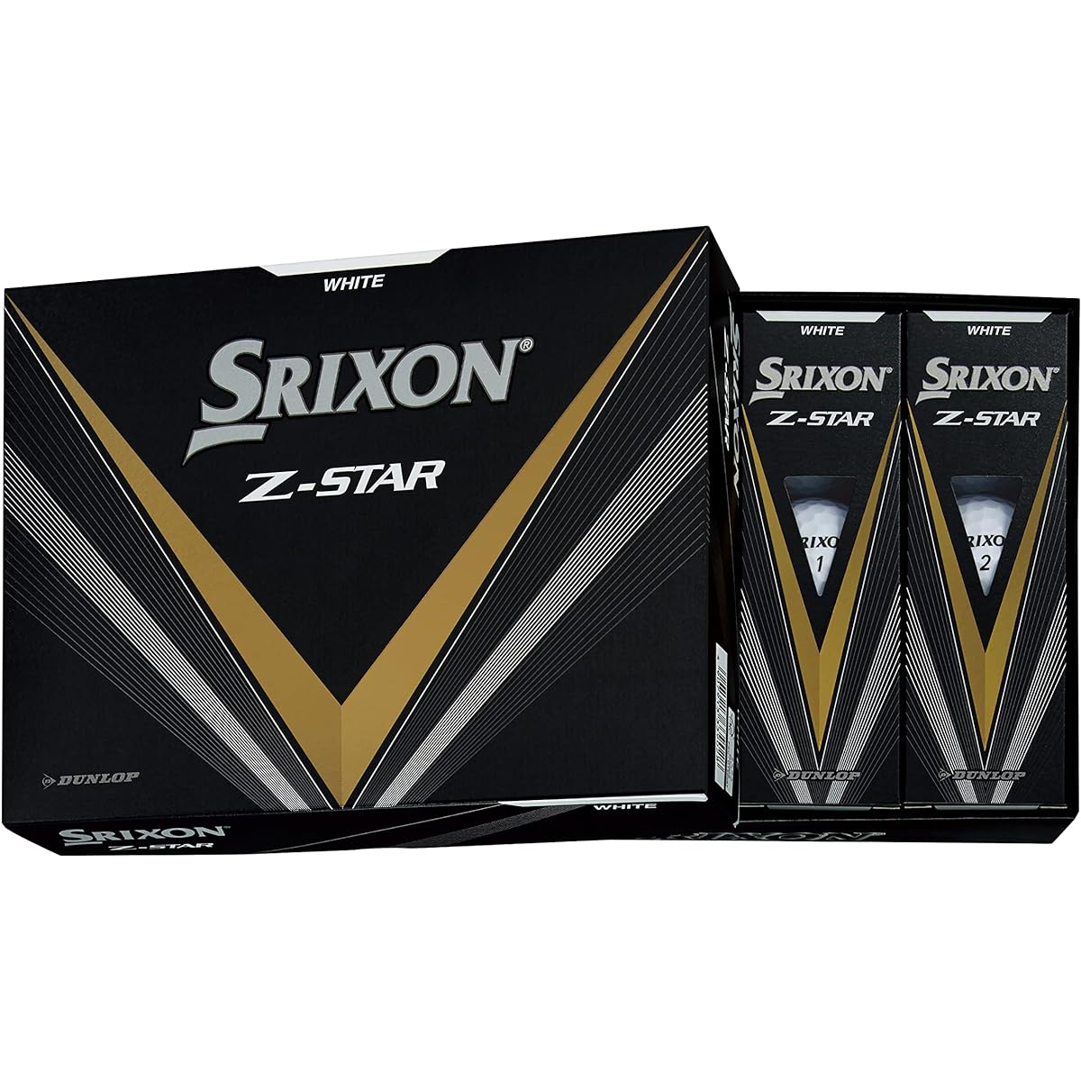 DUNLOP Golf Ball SRIXON Z-STAR/Z-SATR XV/Z-STAR Diamond 2023 Model 1 Dozen