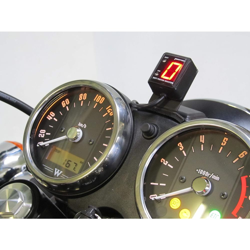PROTEC SPI-K33 Shift Position Indicator Vehicle Specific Kit W800/STREET/CAFÉ 11398