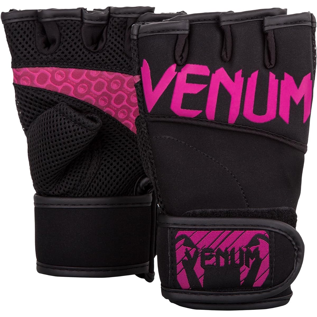 VENUM Essential Body Fitness Gloves (Black/Neo Pink)