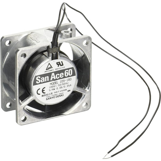 Sanyo Denki AC Fan San Ace 60 AC Fan 60mm square x 28mm thick 109-180