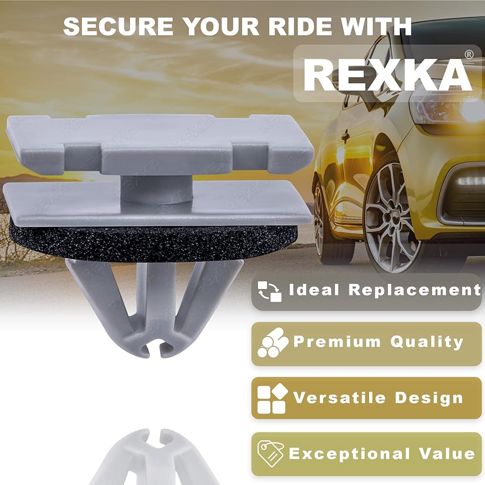 REXKA 20 Locker Wheel Flare Molding Clip Joup Grand Cherokie Compass Cherokie 68172491AA 68395627AA GM 11571175 19352782 Traverse