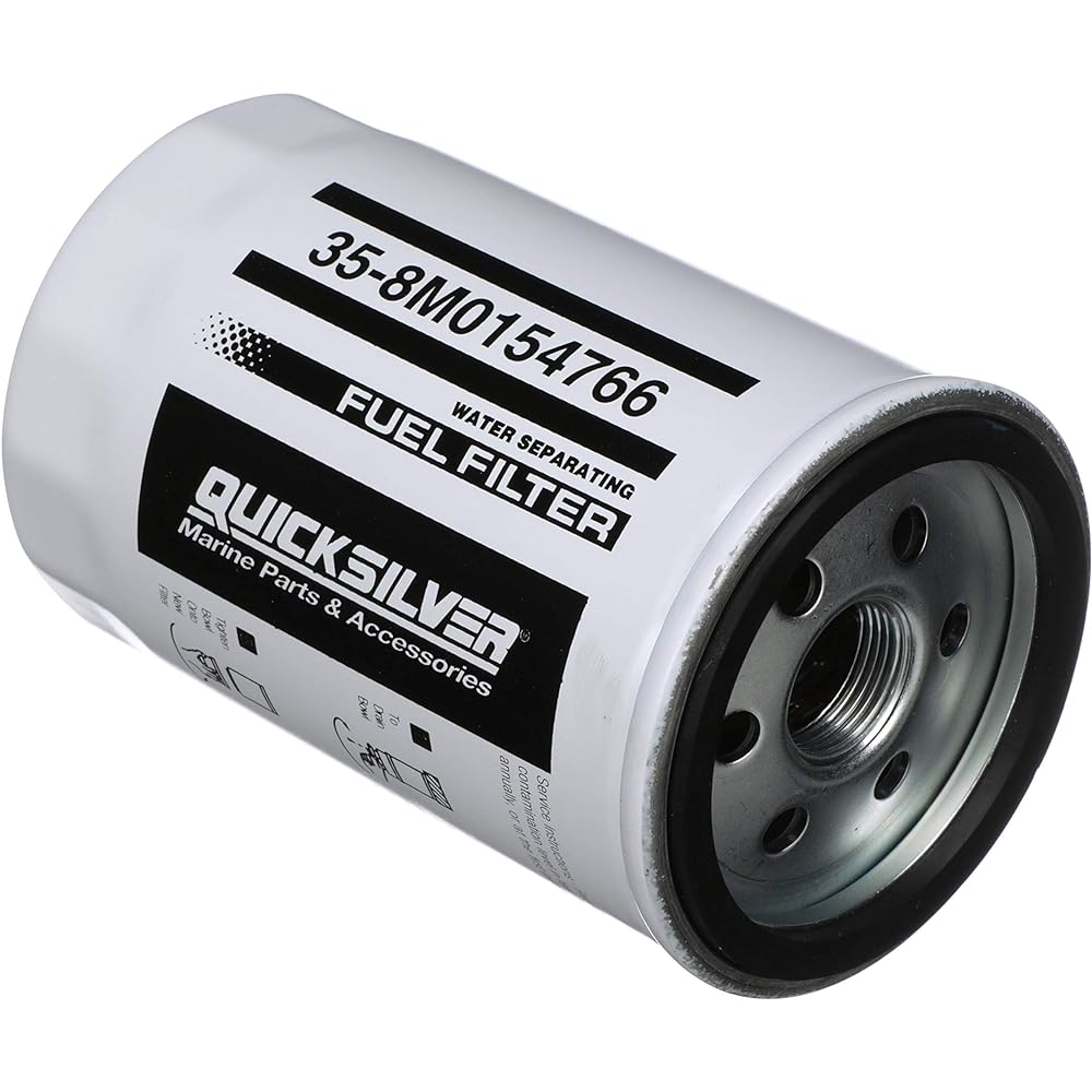 QuickSilver 8m0154766 Drainage fuel filter Yamaha 2 Stroke & 4 Stroke Up to 115hp Outdoor unit