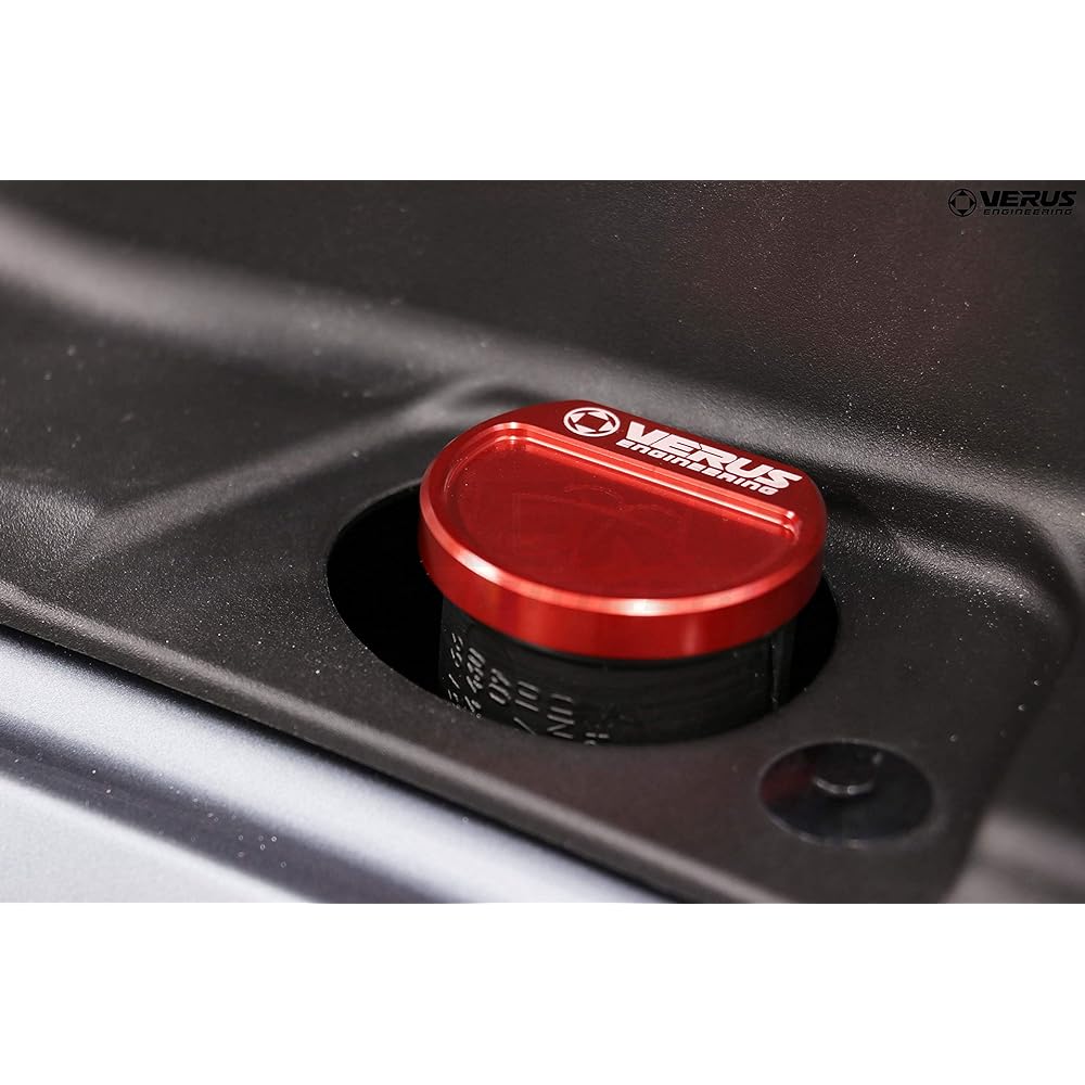 VERUS ENGINEERING (VELOX): A0260A: TOYOTA・GR: A90 Supra・SUPRA・Washer tank cap: Red
