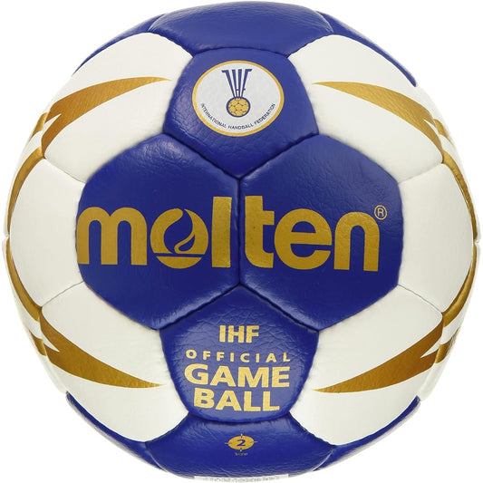 Molten Handball Nueva X5000 No. 2 Ball Blue x White H2X5001-BW