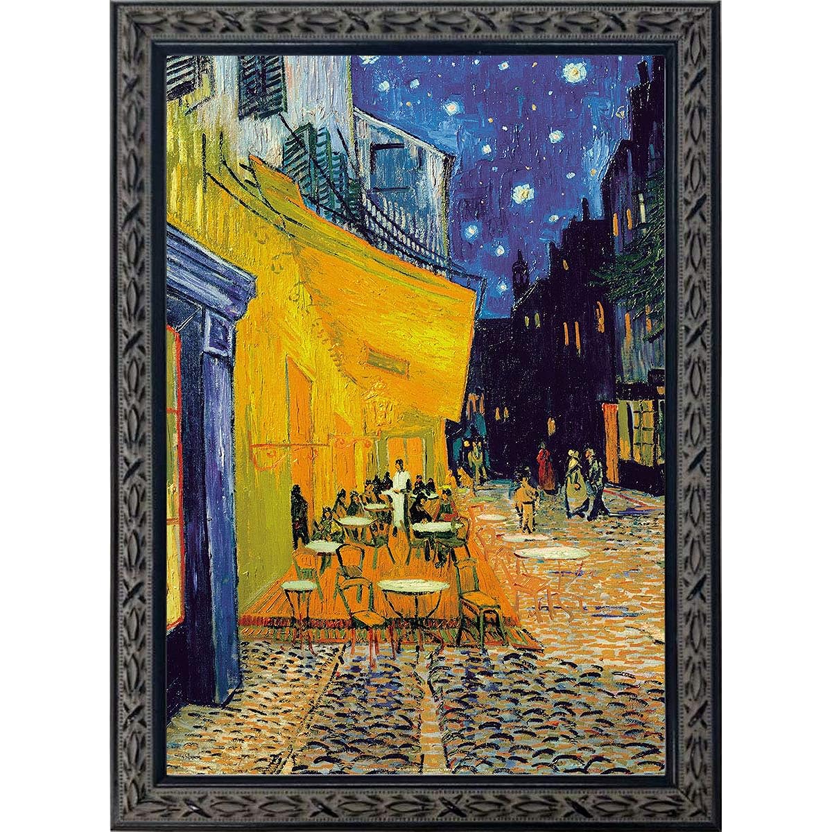 Tri-X Art Frame/Still Life Black Framed Art Poster Night Cafe Terrace Van Gogh Black Frame TXA-006B