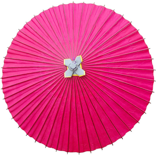 Yamamoto Bamboo Craftsman (YAMAMOTOTAKIZAYIKUYA) Japanese Umbrella, Ban Umbrella, Practical Janome Umbrella, Umbrella, Waterproofing, 2 Tier Type, 2 Stages (Plain Red Purple)