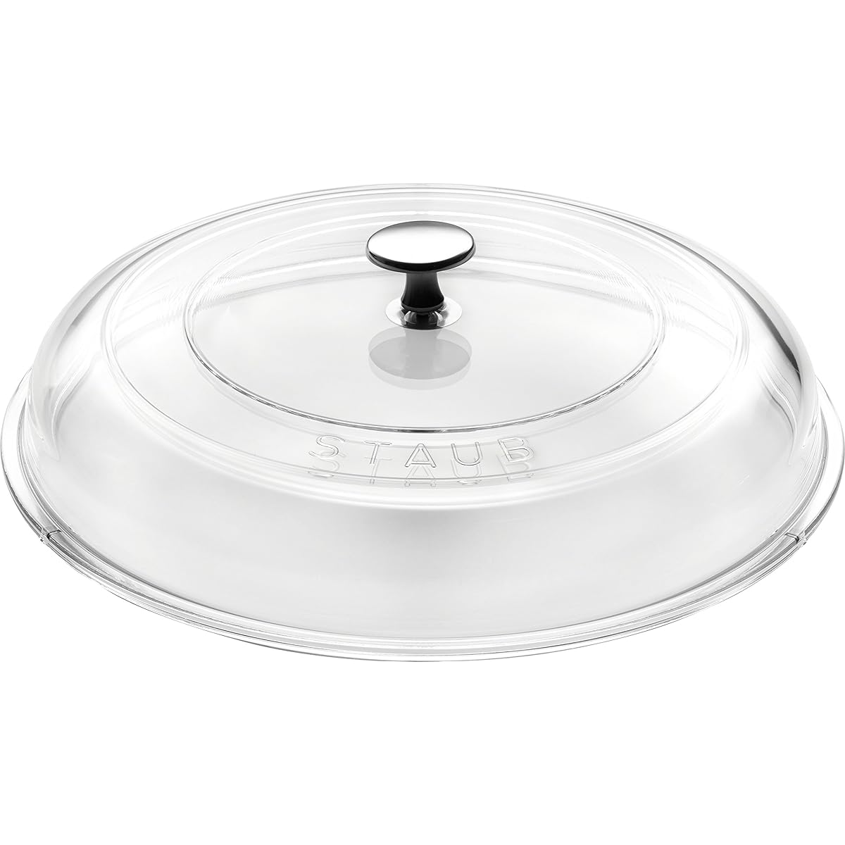 staub "Dome Glass Lid 24cm" Frying Pan Lid [Authorized Japanese Product] Staub Domed glass lid 40501-024