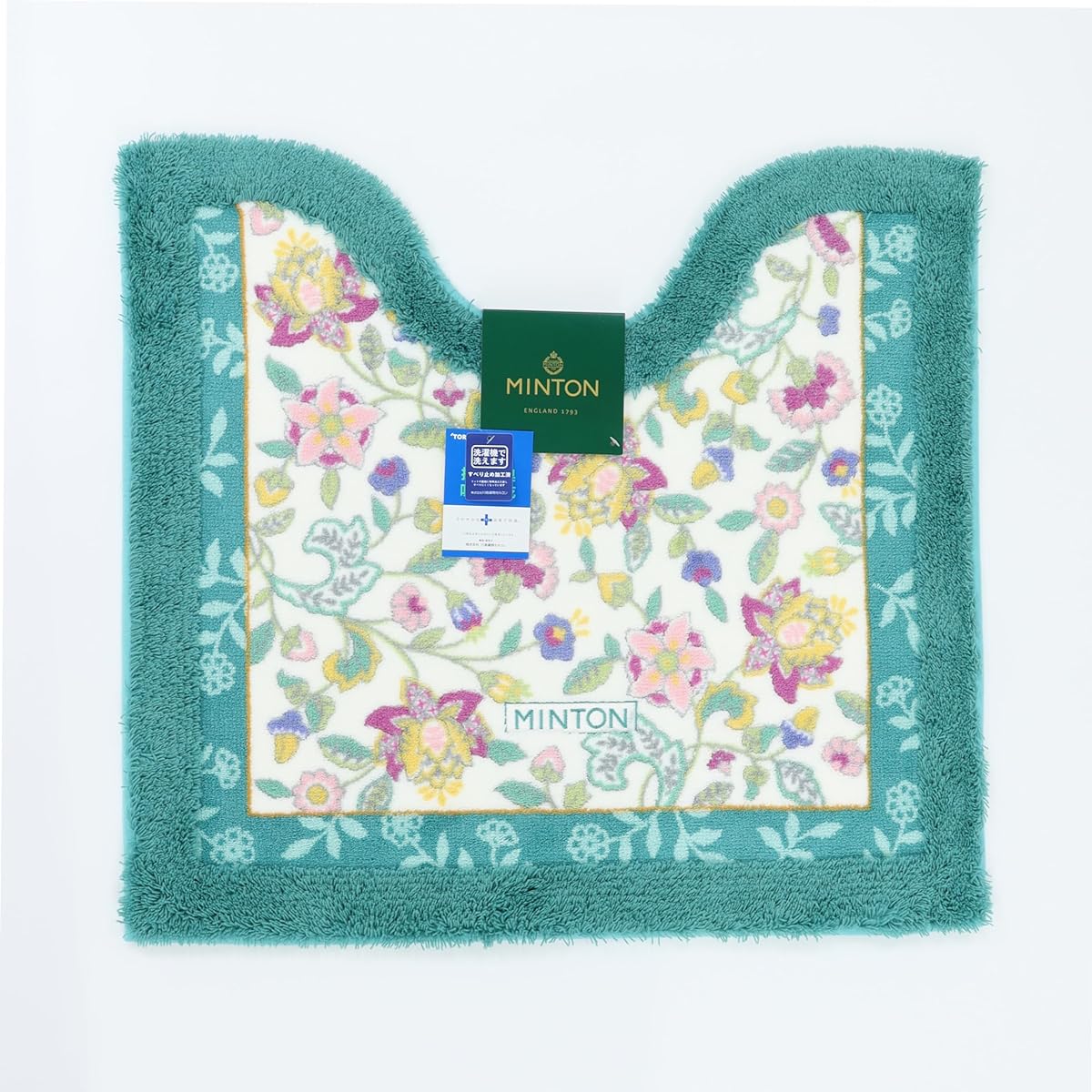 Kawashima Selcon Textile Toilet Fabric Green 60×65Vcm