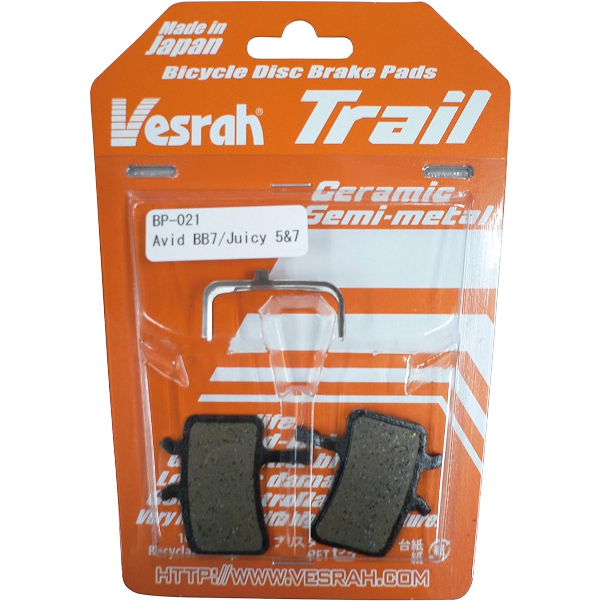Vesrah BP021 (Trail) Disc Brake Pad