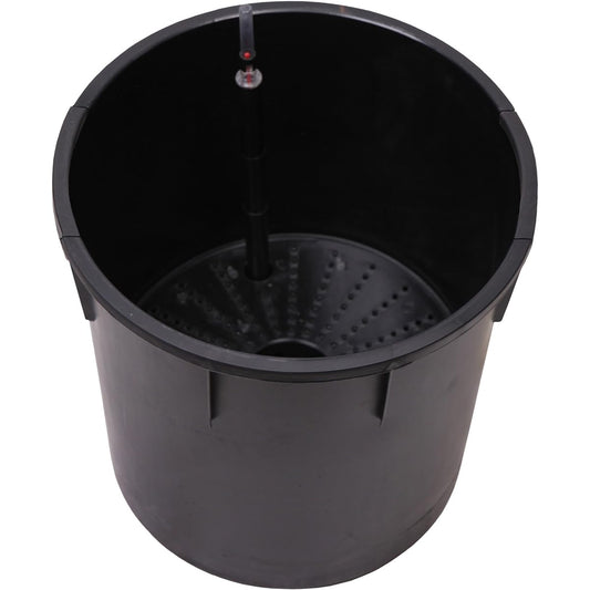 Green pot AS-124425 for H90cm with round inner water gauge