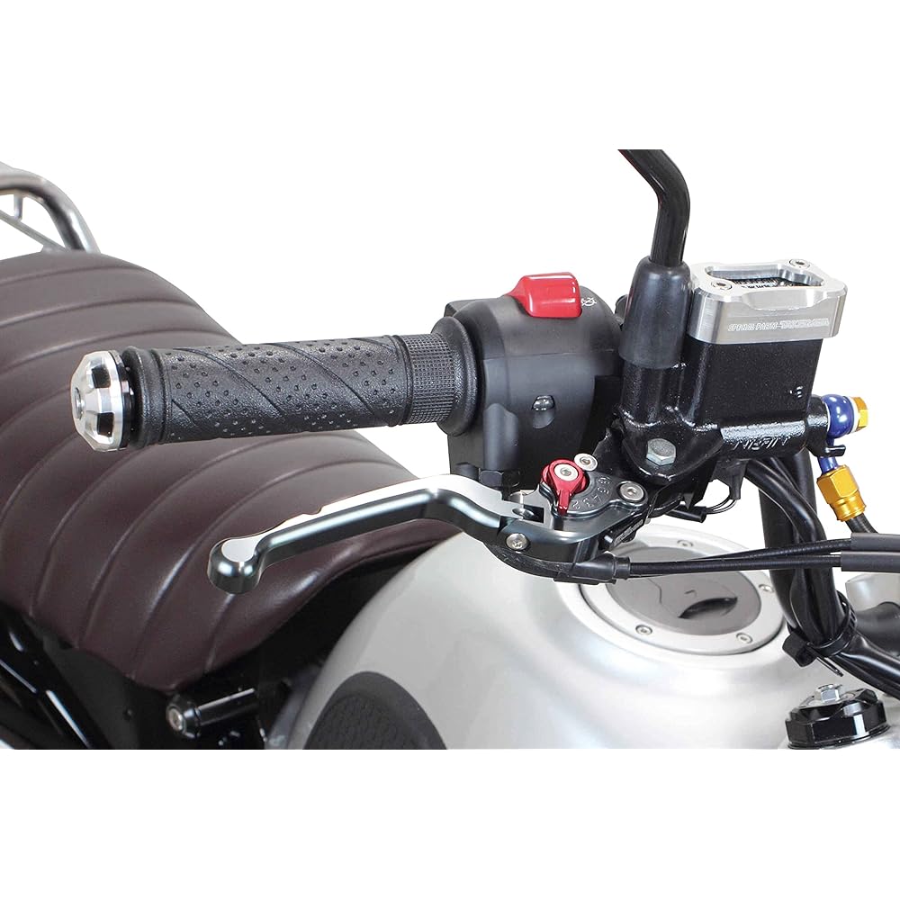SP Takegawa Aluminum Billet Lever 162 (Brake Lever/Foldable) Gunmetal GROM/Monkey 125/Cub C125/CT125/Dax 125 06-08-0229