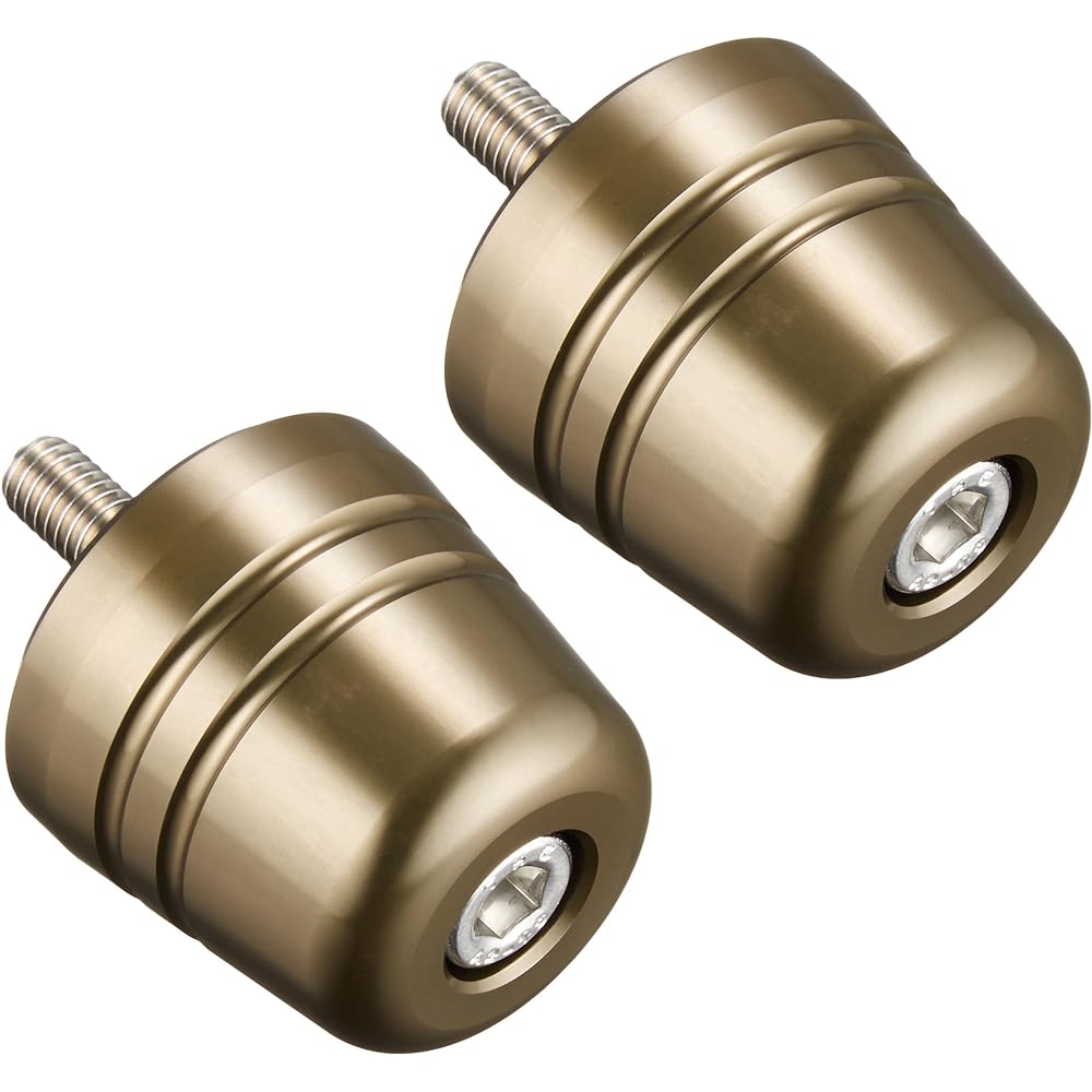 AGRAS Bar End Outer Diameter φ32 One Piece Type Gunmetal YZF-R1(02-08) YZF-R6(06-09) 300-260-000GM