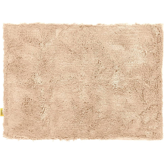 OKA Good Dryness D Nature Bath Mat Approx. 90 x 120 cm Beige (Bath Mat Large Bathroom Stylish Washroom Foot Wiping Mat Antibacterial and Odor Resistant)