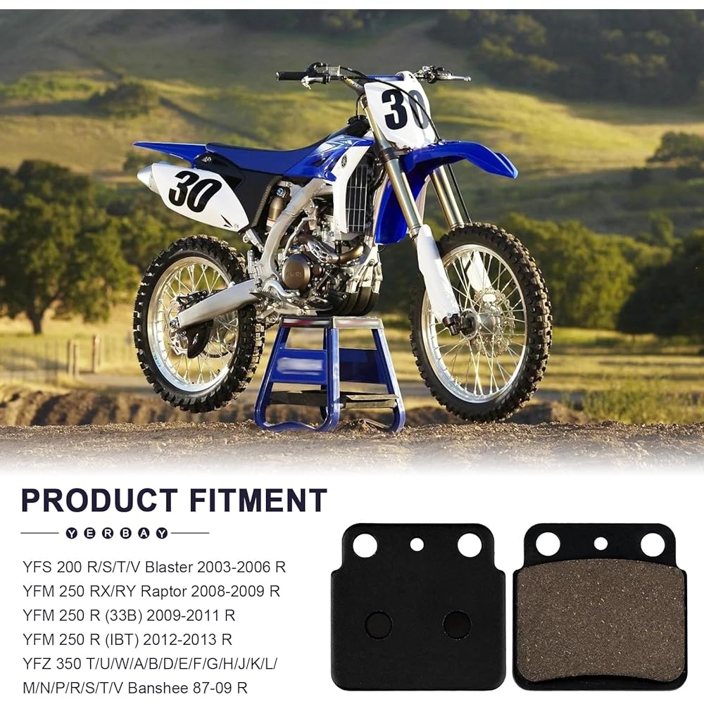 Yerbay Bike Sintered Metal Brake Pad SUZUKI LT-Z 400