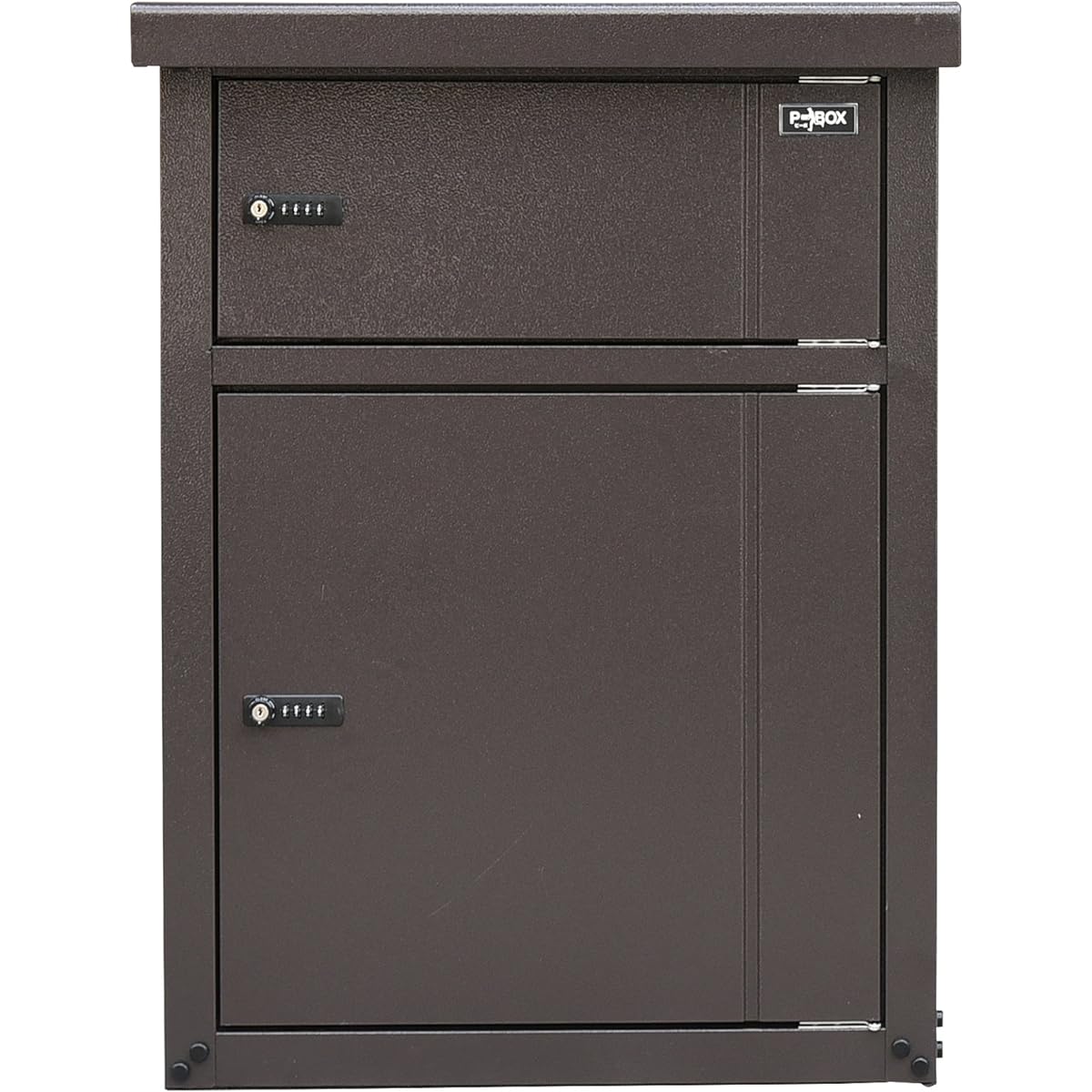 Yamazen Yamazen Delivery Storage Box 2BOX P-BOX Peebo Seal Storage Fittings Included, For Private Houses, For Private Houses, With Key, Combination Lock 22.5L 60L 20kg 80kg PBH-2