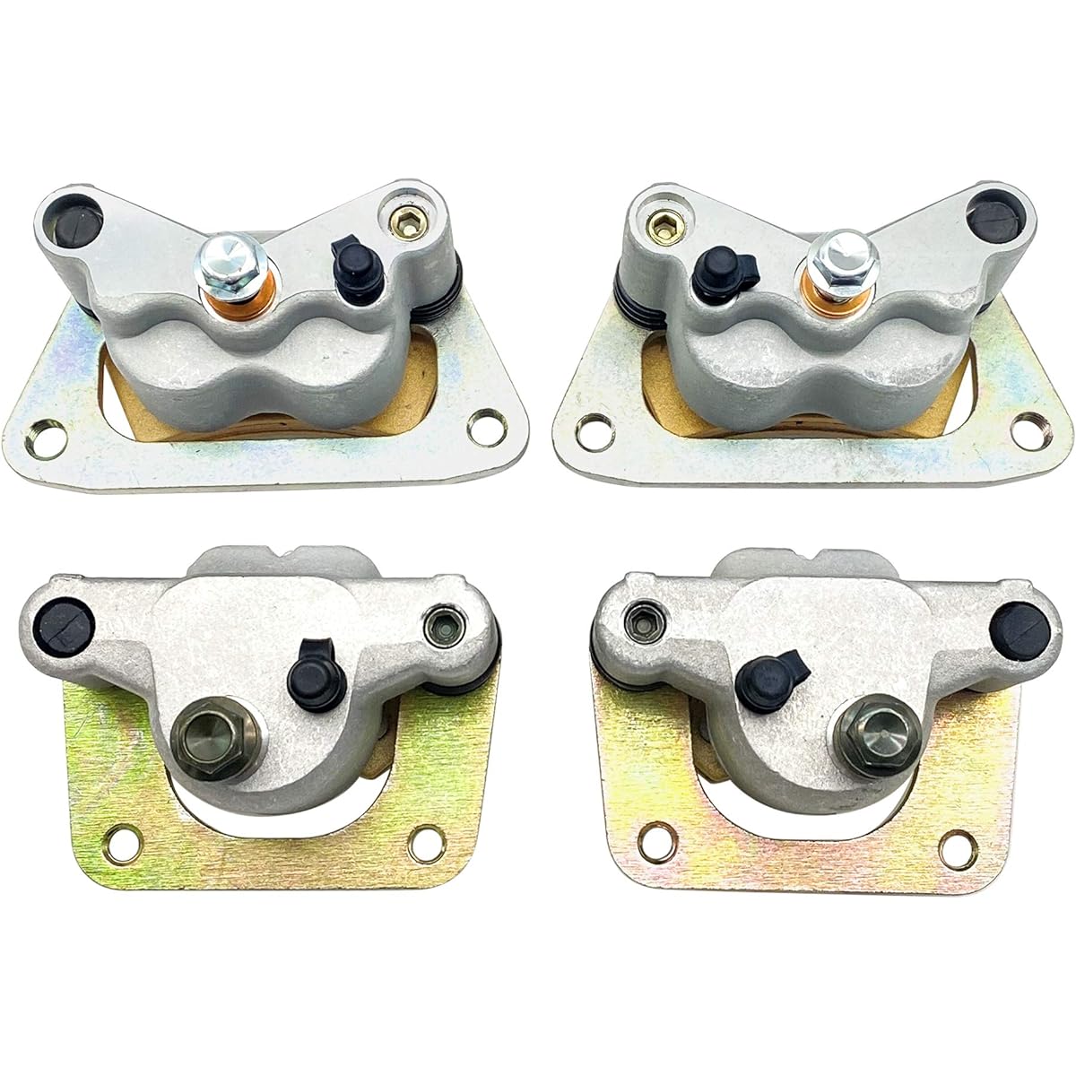 M MATI Frontoria left and right brake calipers All 4 Polaris Side by Side RZR 800 2008-2014 RZR S 800 2009-2014 1911530 1911545 1911545