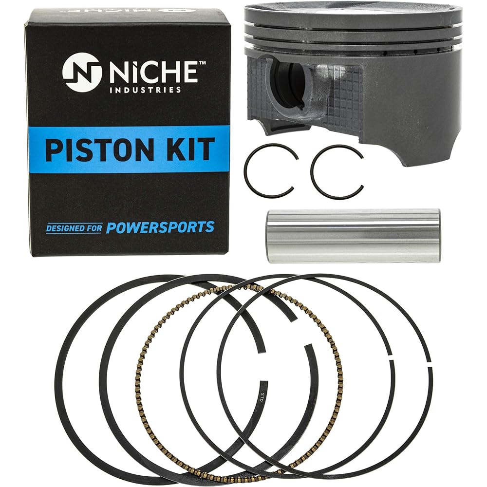 NICHE Stock Piston Kit Suzuki 12100-38F21-050 12111-38F21-0F0 For Eighter Kad 400