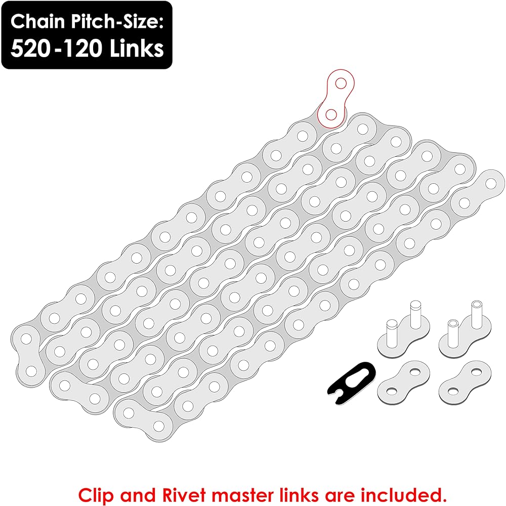 Caltric Blues Live Chain Yamaha Blaster 200 YFS200 1988-2006