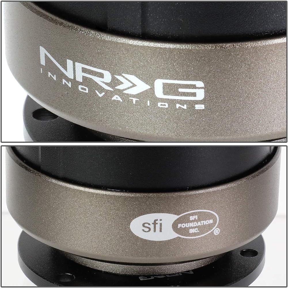 NRG GEN 2.0 SFI Approval Quick Release -Black